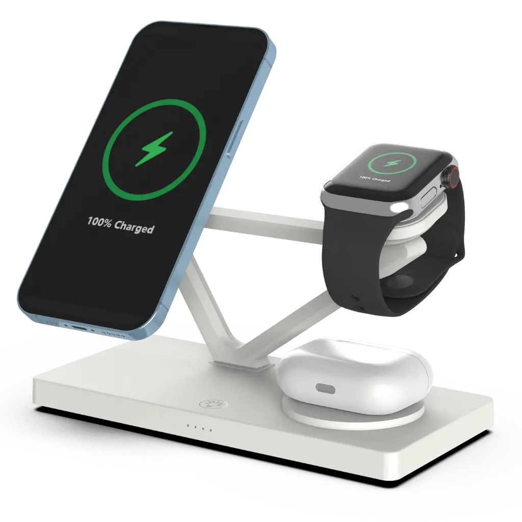 3 in 1 Apple Wireless Magsafe Charging Station for iPhone Pro Max