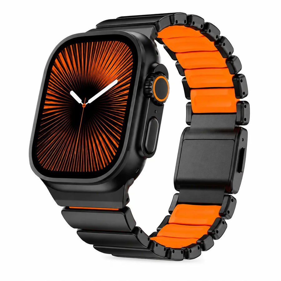 apple watch ultra black titanium band cosmic orange