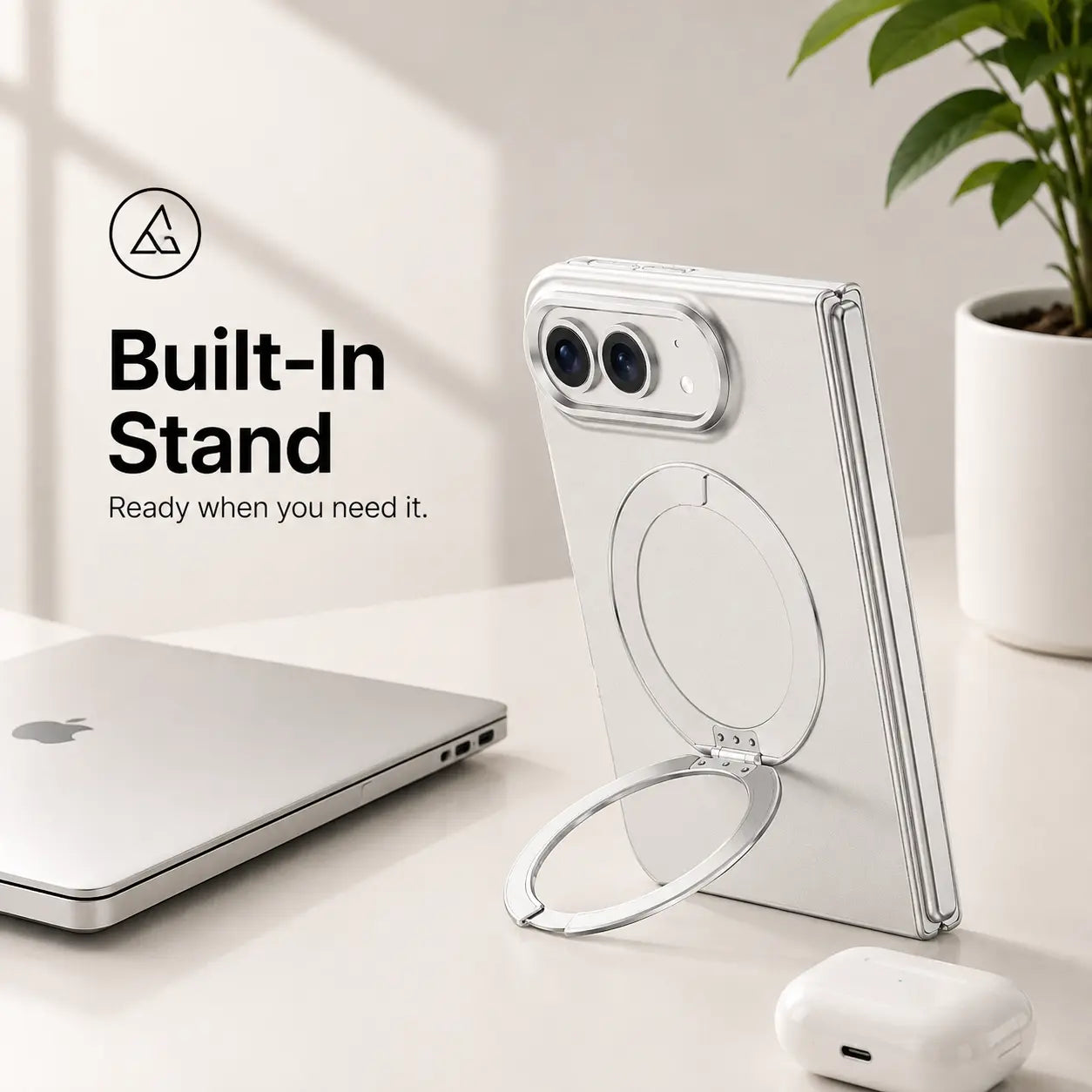 iPhone 18 Ultra Fold case with full screen hinge and camera protection