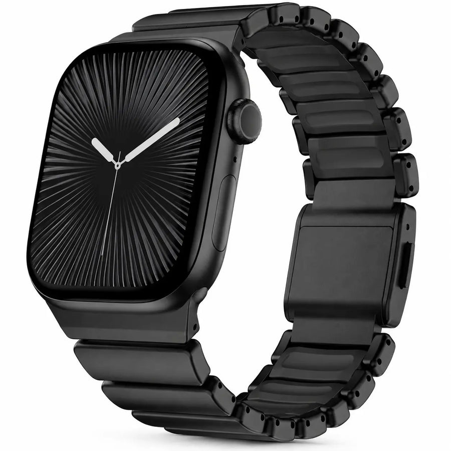 onyx black titanium apple watch ultra strap