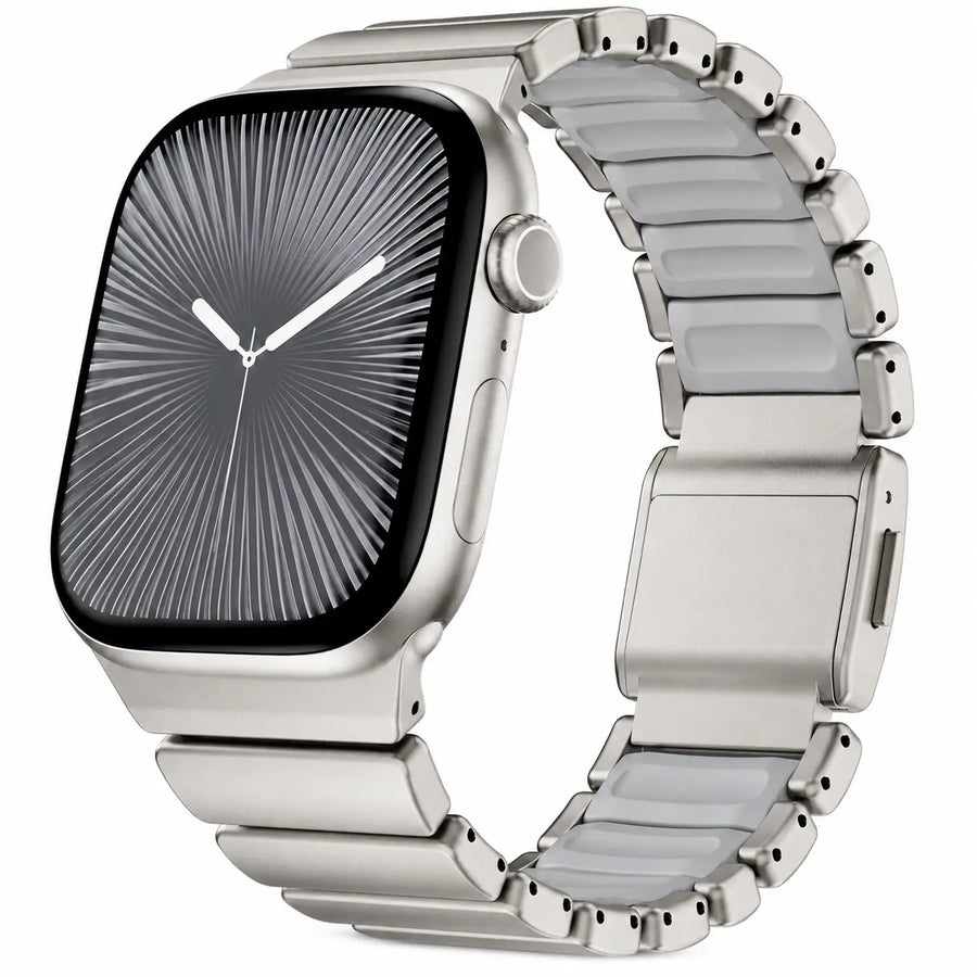 apple watch ultra titanium sport band stone gray