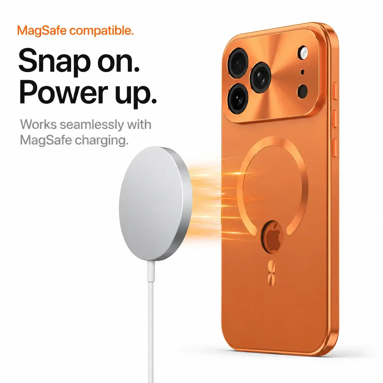 Color-matched iPhone case with built-in privacy screen