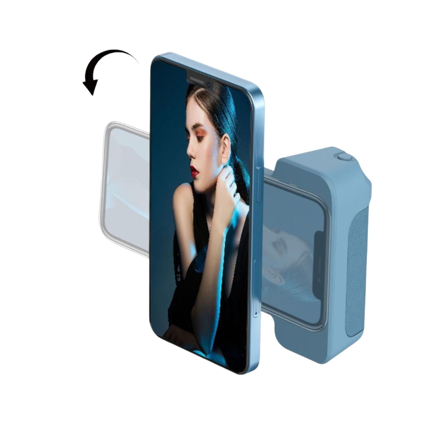 Magnetic Holder with Camera Snap & PowerBank