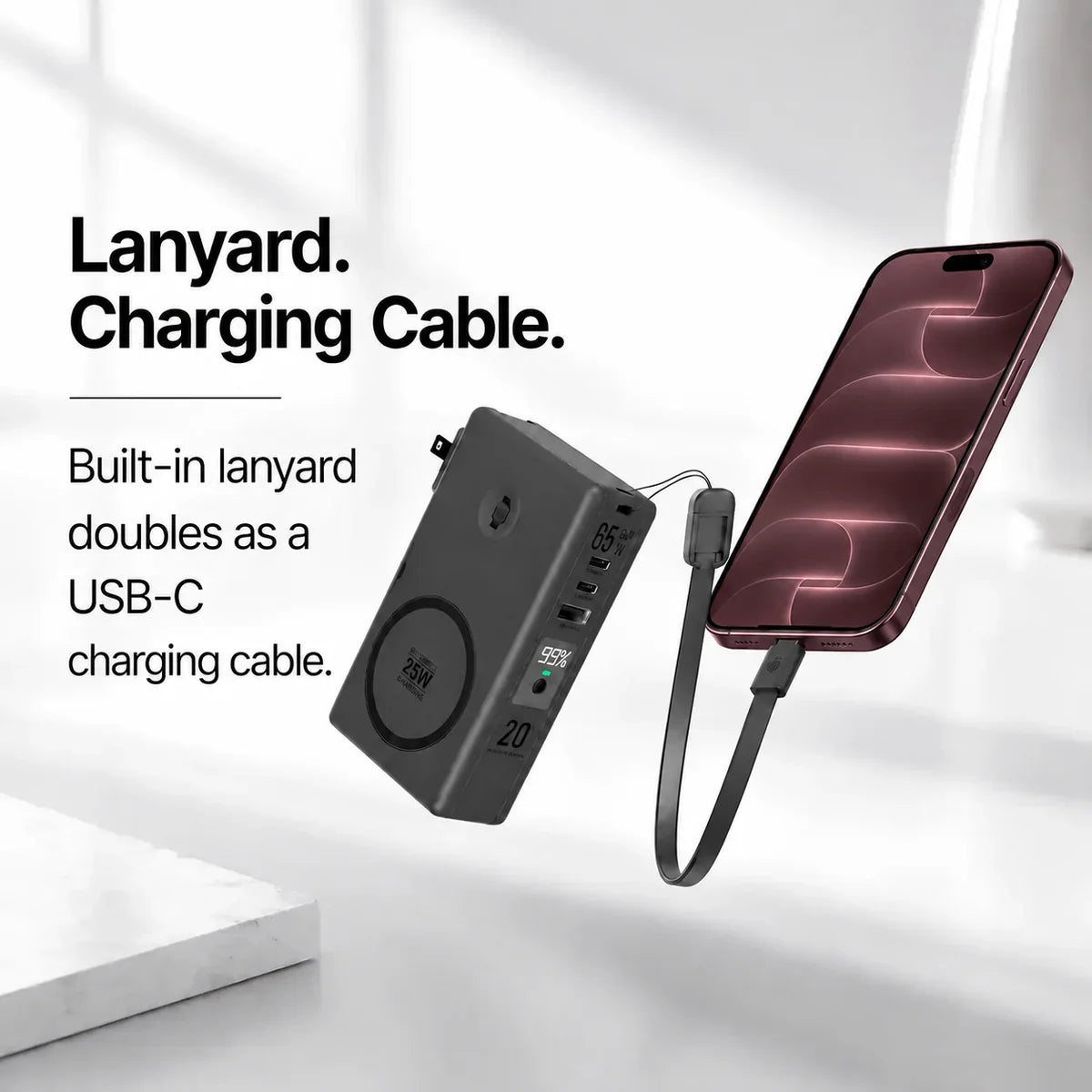qi2 magnetic power bank 20000mah.