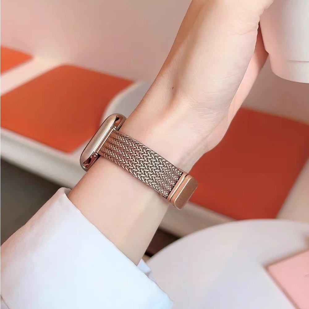 Women's Ultra-Thin Stainless Steel Bracelet Band for Apple Watch